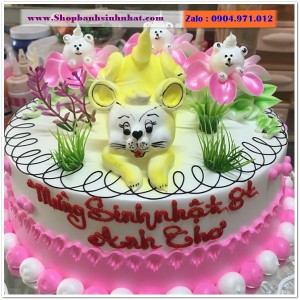 Bánh Sinh Nhật Con Heo Tuổi Hợi- Y42